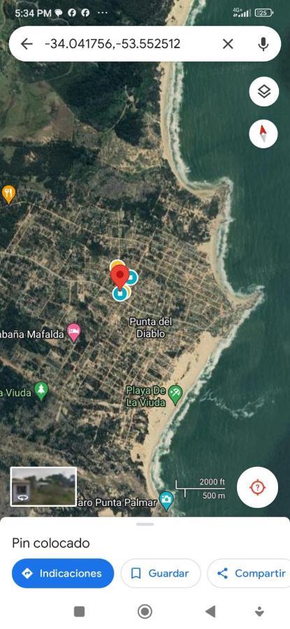 La Cueva Del Diablo Hotel Punta Del Diablo Exterior photo